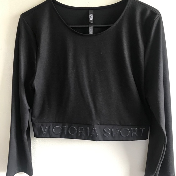 🖤 Victoria Secret Sport Black fitted shirt🖤 - Picture 6 of 6